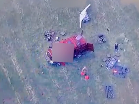 Ermənistanın PUA məntəqəsinin məhv edilməsinin yeni görüntüləri - VİDEO