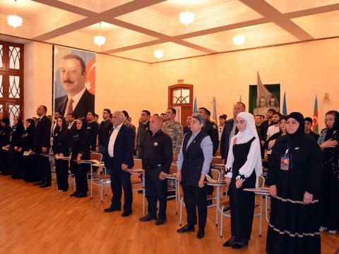 Vətən müharibəsi şəhidinin anım mərasimi - VİDEO