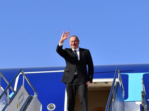 İlham Əliyevin Brüsselə səfəri başa çatdı