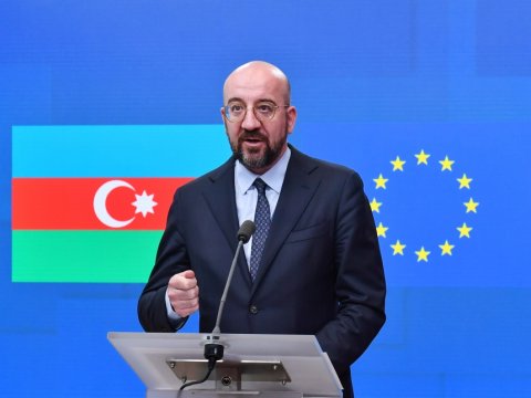 Mişel üçtərəfli görüşlə bağlı açıqlama verdi - FOTOLAR