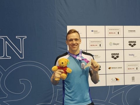 İdmançımız Berlində gümüş medal qazandı