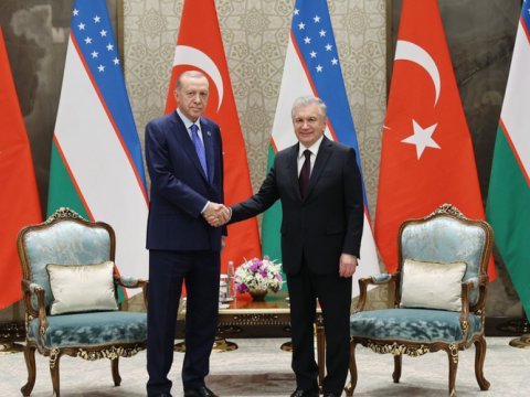 Özbəkistan Prezidenti Ərdoğanı TƏBRİK ETDİ