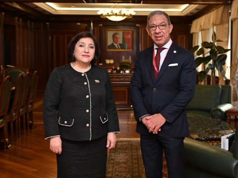 Spiker Parlamentlərarası İttifaqın prezidenti ilə görüşüb