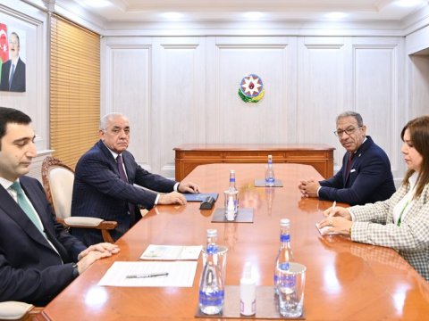 Əli Əsədov Parlamentlərarası İttifaqın prezidenti ilə görüşüb