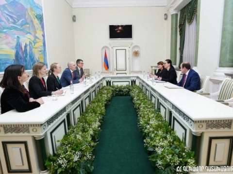 ABŞ rəsmisi İrəvana gəldi, baş prokurorla görüşdü