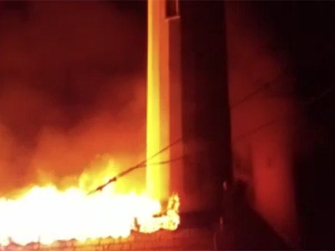 Cəlilabad məscidində YANĞIN