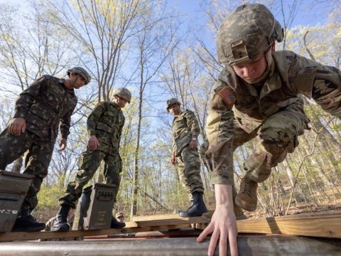 Kursantlarımız ABŞ-ın Hərbi Akademiyasında