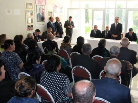 Goranboyda səyyar qəbul keçirilib - FOTOLAR