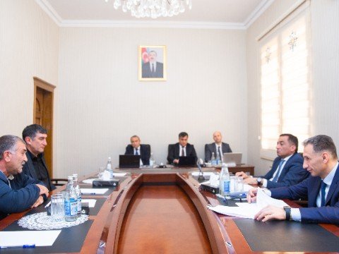 Rəşad Nəbiyev Ağcabədidə vətəndaşları qəbul edib - FOTOLAR