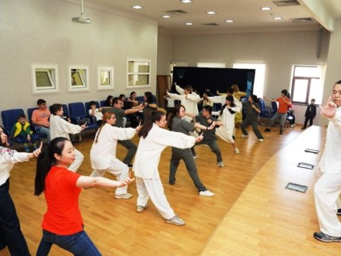 İncəsənət Muzeyində Konfutsi İnstitutunun ustad dərsləri keçirilib - FOTOLAR