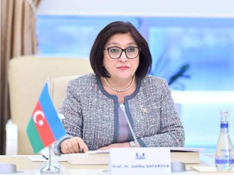 Sahibə Qafarova Macarıstanın vitse-spikeri ilə görüşüb