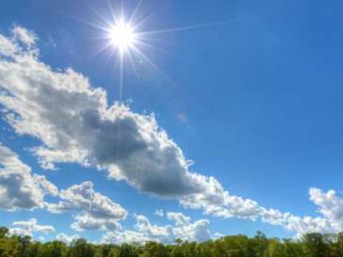 25 dərəcə isti, leysan, dolu - Günün havası