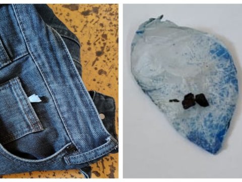 Həbsdəki qardaşına narkotik ötürmək istədi