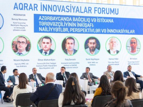 “Caspian Agro” çərçivəsində panel sessiyalar keçirilir - FOTOLAR