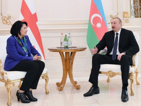 Zurabişvili İlham Əliyevə məktub GÖNDƏRDİ 