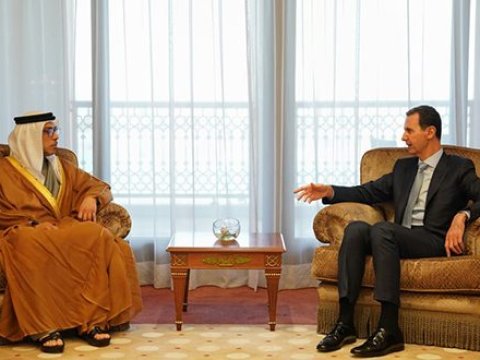 Əsəd BƏƏ-nin vitse-prezidenti ilə görüşdü