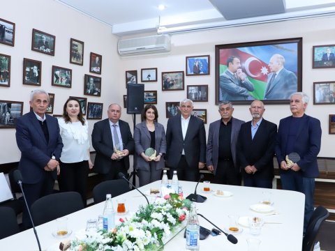 “Ədəbiyyat adamı - 2023” mükafatı təqdim edildi - FOTOLAR