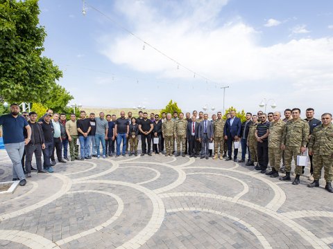 Jurnalistlər Naxçıvanın azad olunmuş yüksəkliklərində - FOTO