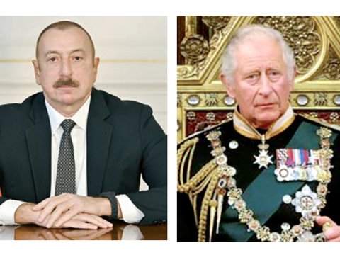 Britaniya Kralı İlham Əliyevi təbrik etdi