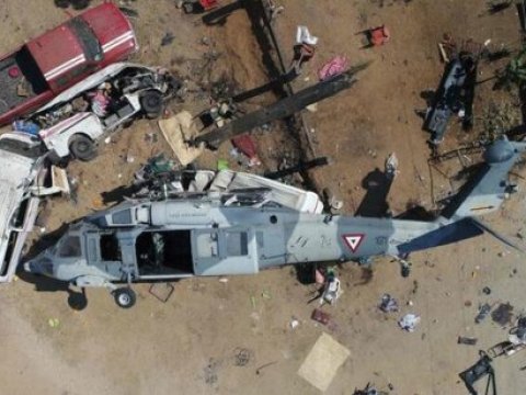 Əfqanıstanda hərbi helikopter qəzaya uğradı