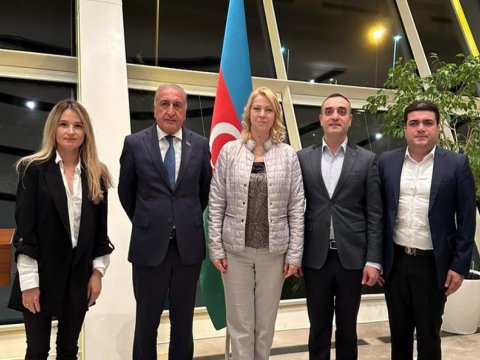 Monteneqro Parlamentinin sədri Azərbaycana gəldi