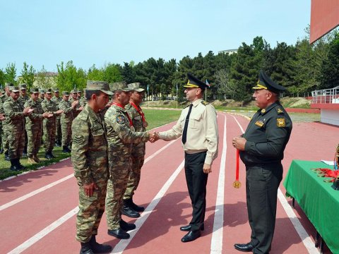 Hərbçilər arasında yarış başa çatdı - VİDEO