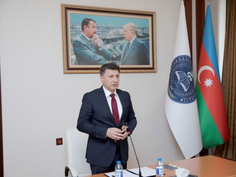 ATU-da xəstəxana rəhbərləri ilə görüş keçirilib - FOTOLAR