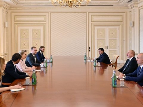 Prezident ATƏT PA sədrini qəbul etdi 