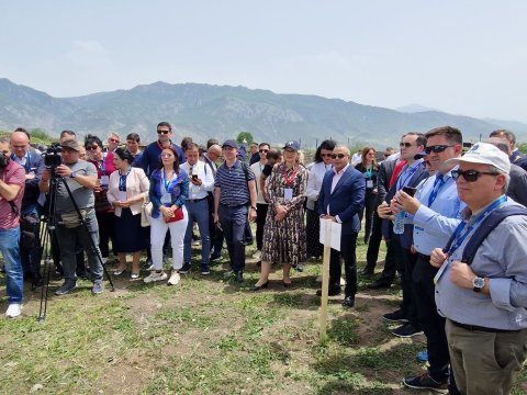 Xarici parlamentarilər Zəngilanda - FOTOLAR