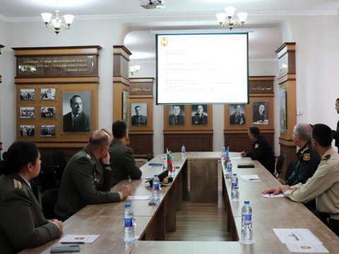 Azərbaycan və Bolqarıstan generalları danışıqlar apardı 