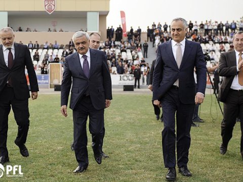 Fuad Nəcəfli və Rövnəq Abdullayev bir arada - FOTO