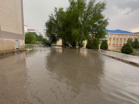 Naxçıvanda su basan evlərlə bağlı yeni məlumat