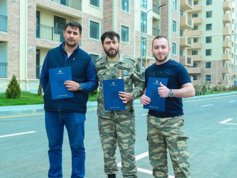 14 minə yaxın şəhid ailəsi və qaziyə ev verilib