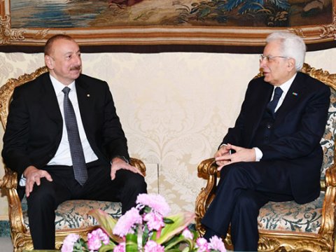 İlham Əliyev İtaliya Prezidentinə başsağlığı verdi