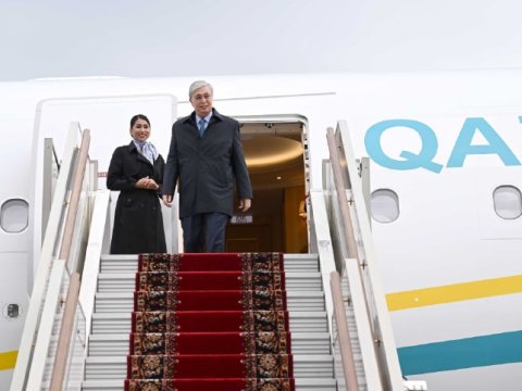 Tokayev də Moskvaya getdi