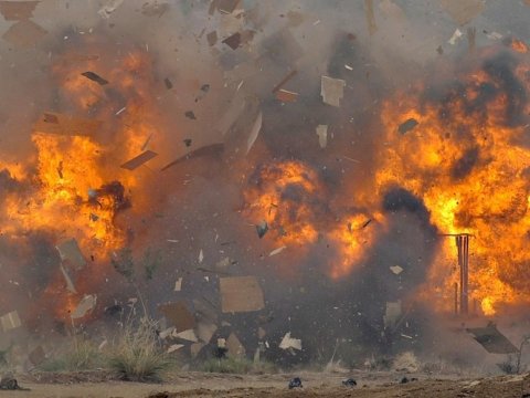 Gədəbəydə partlayış - Yaşlı qadın yaralandı 
