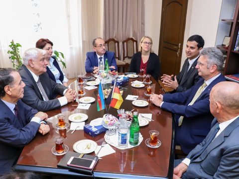 Almaniya səfiri ADU-nun qonağı olub - FOTOLAR