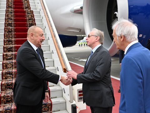 İlham Əliyev Rusiyaya GETDİ