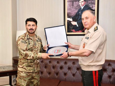 Kərim Vəliyev Pakistan xüsusi təyinatlılarının diviziyasında - FOTO