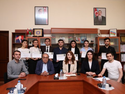 ADPU-nun “Brend tələbə”ləri mükafatlandırıldı - FOTOLAR