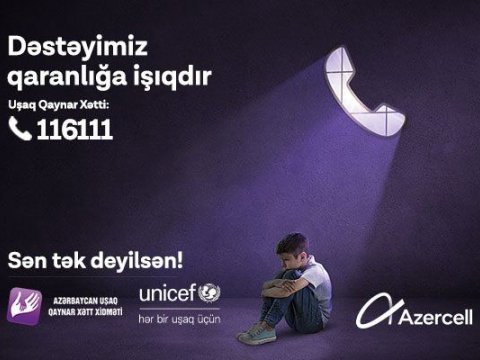 Azercell Uşaq Hüquqlarının Qorunması Həftəsi elan edir - FOTO