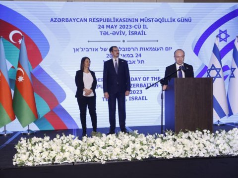 Ceyhun Bayramovun müavini İsraildə görüşlər keçirdi - FOTOLAR