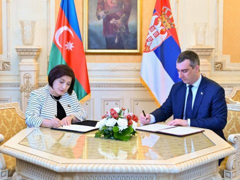 Azərbaycan və Serbiya arasında memorandum imzalandı 