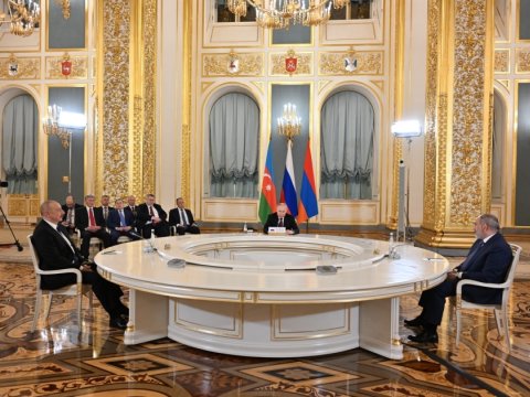 Moskvada üçtərəfli görüş başa çatdı - YENİLƏNİB