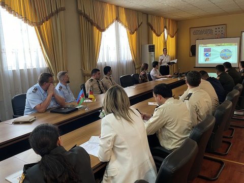 Azərbaycan və Almaniya zabitləri görüşüb - FOTOLAR 