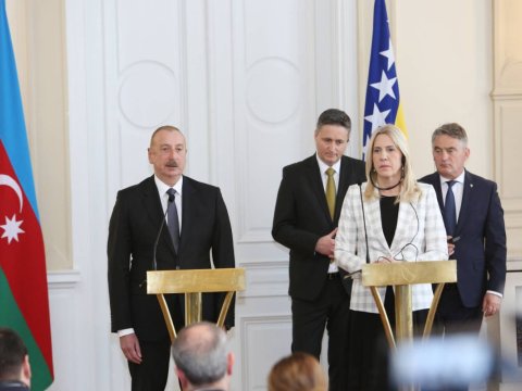 Jelka Tsviyanoviç İlham Əliyevi təbrik edib