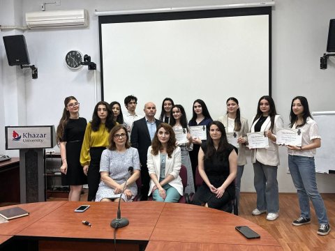 Xəzər Universitetinin “Brend tələbə”ləri mükafatlandırıldı - FOTOLAR