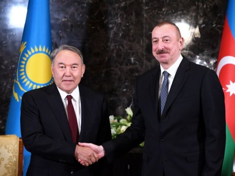 Azərbaycan xalqına sülh və rifah diləyirəm - Nazarbayev
