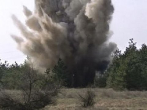 Tərtərdə sursat partladı - Yaralı var