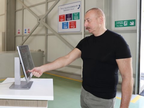 Kəlbəcərdə “Meydan” Kiçik Su Elektrik Stansiyası istifadəyə verildi